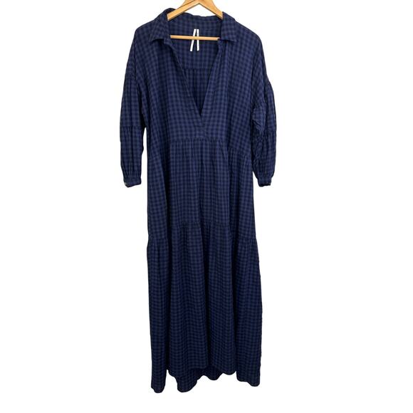 Anthropologie The Carolita Printed Tiered Shirt Dress Size XL - Picture 5 of 13